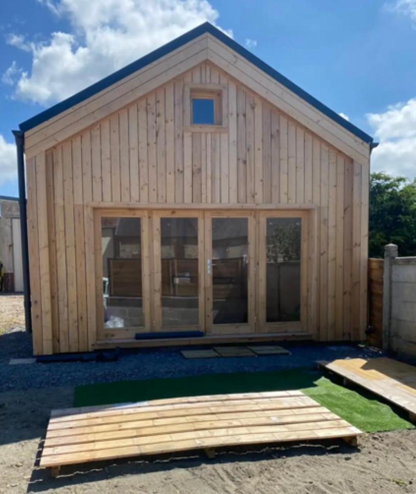 Maison En Bois 1 Chambre 4 Couchages Type Tiny House กรองวิลล์ ภายนอก รูปภาพ