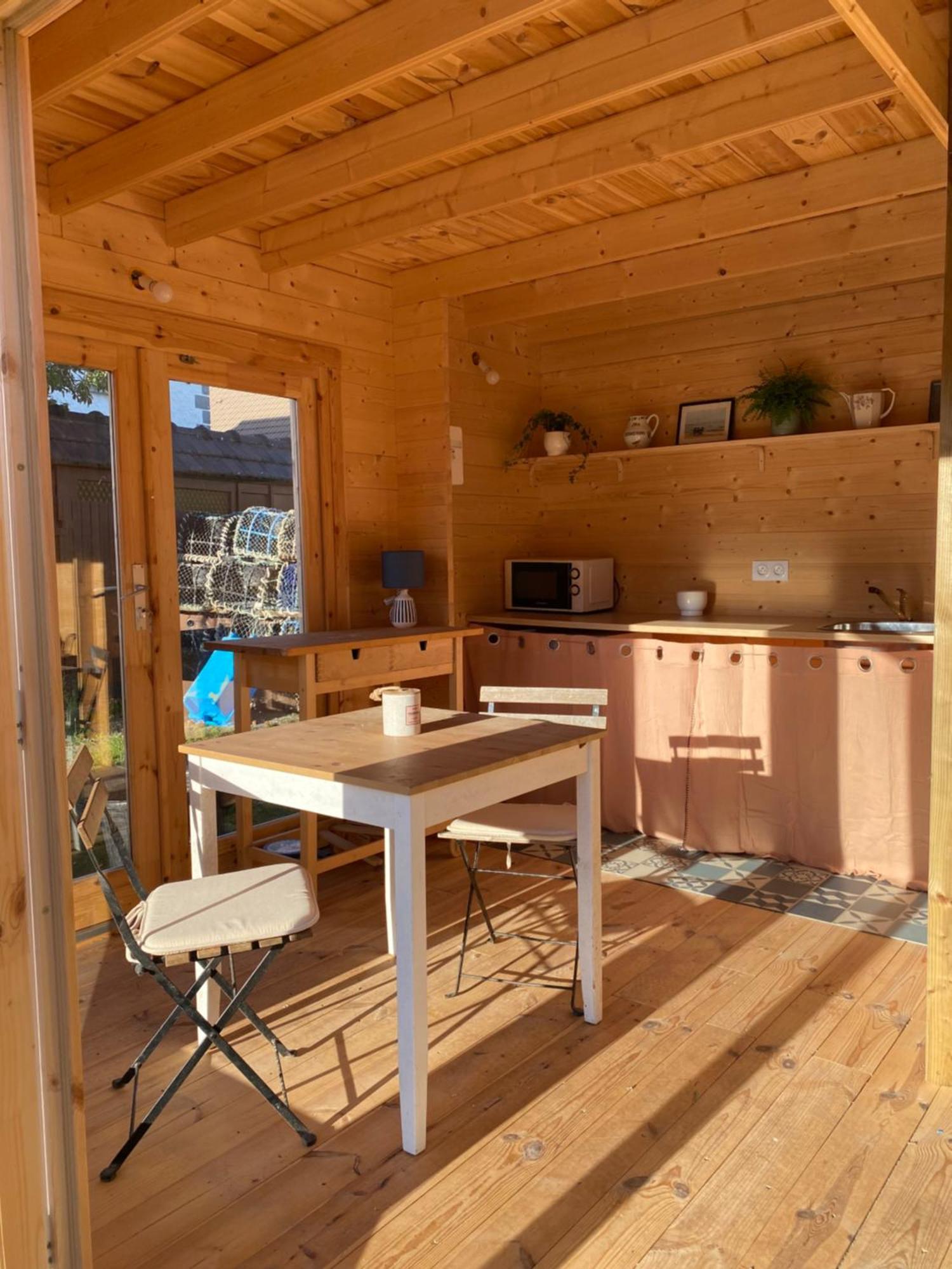 Maison En Bois 1 Chambre 4 Couchages Type Tiny House กรองวิลล์ ภายนอก รูปภาพ