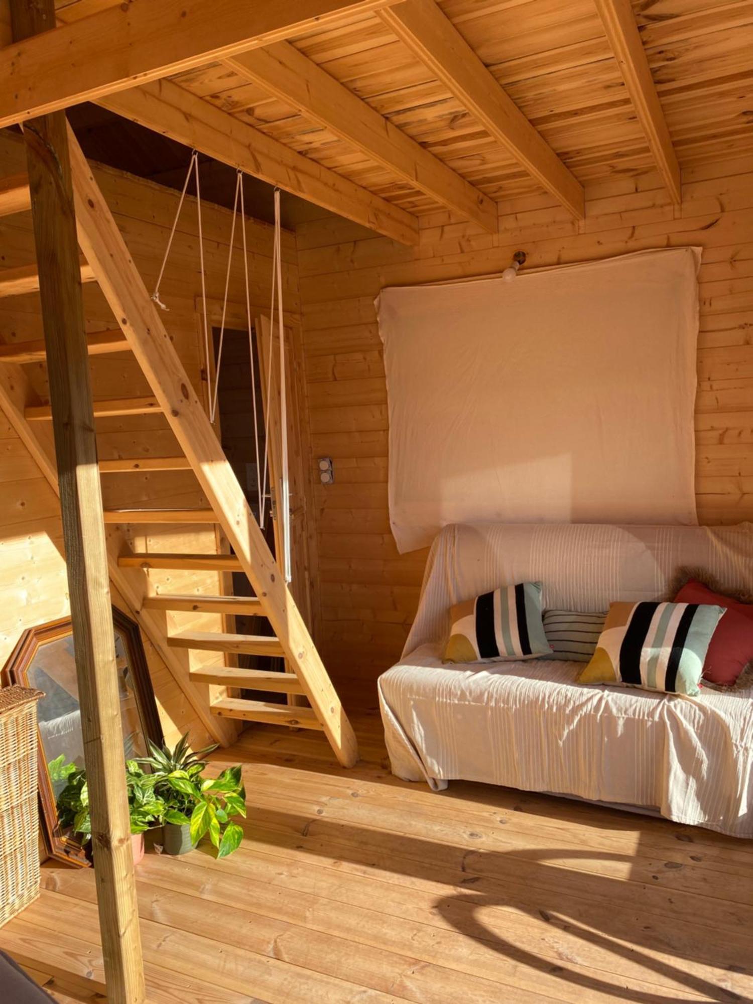 Maison En Bois 1 Chambre 4 Couchages Type Tiny House กรองวิลล์ ภายนอก รูปภาพ