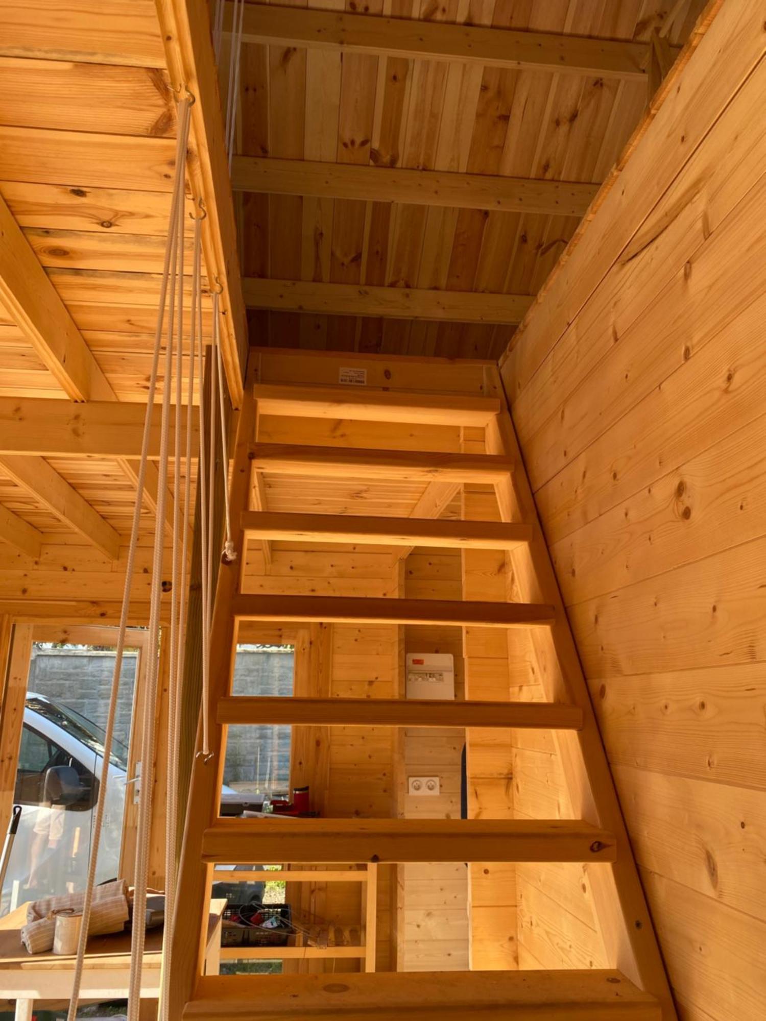 Maison En Bois 1 Chambre 4 Couchages Type Tiny House กรองวิลล์ ภายนอก รูปภาพ